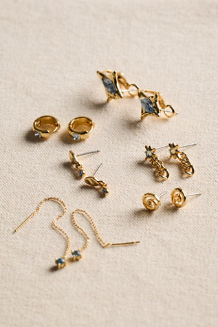 Baez Gold Plated Earrings