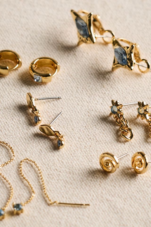 Baez Gold Plated Earrings #1