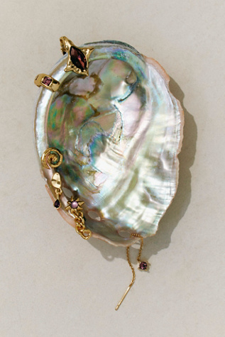 Baez Plated Earrings by Free People in Gold