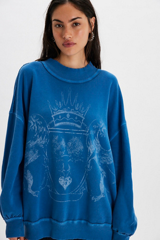 We The Free Palm Spring Turtleneck Graphic Pullover product page