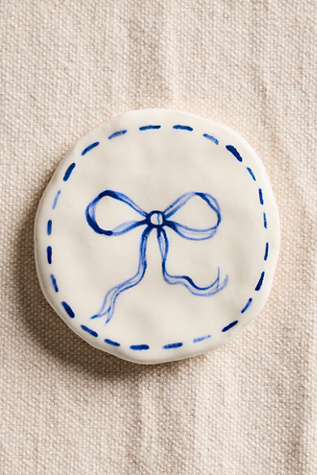 Handpainted Magnets by Free People in Tan