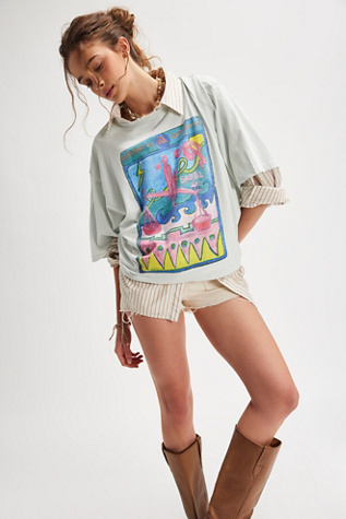 Sabbi Horoscope Tee at Free People in Libra, Size: Medium