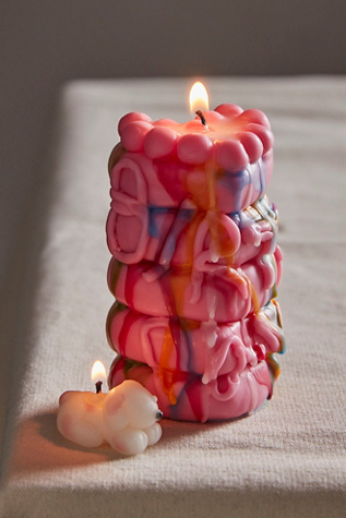 Drippy Wax Candle