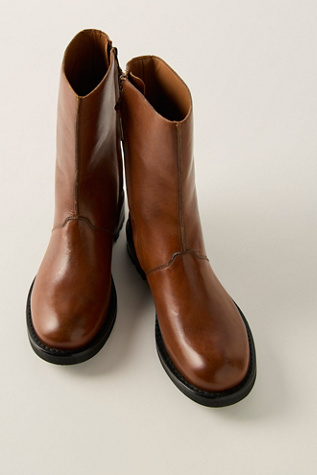 Bailey High Ankle Boots by Free People in Tan, Size: US 7.5