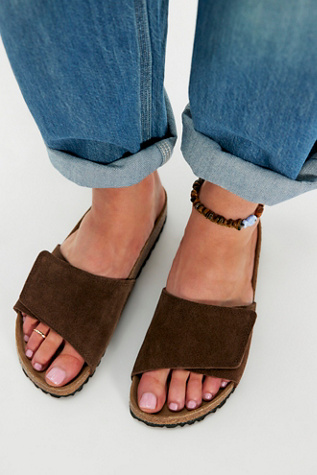 Birkenstock Sylt Sandals at Free People in Brown, Size: EU 38