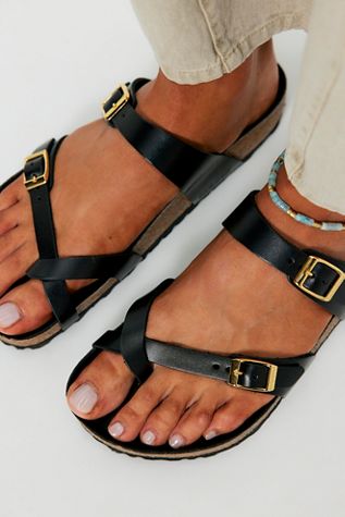 Siena Big Buckle Birkenstock Sandals | Free People display picture 3