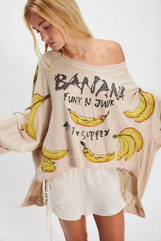 Magnolia Pearl Banana Funk Long Sleeve at Free People in White