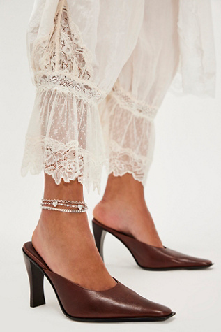 Sweet Talker Heeled Mules