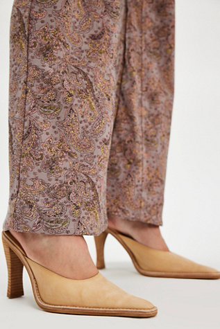 Sweet Talker Heeled Mules by Jeffrey Campbell at Free People in Yellow, Size: US 8