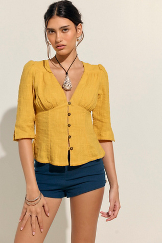 Женский топ free-est Breanna Top, цвет: Citrus — фото 3