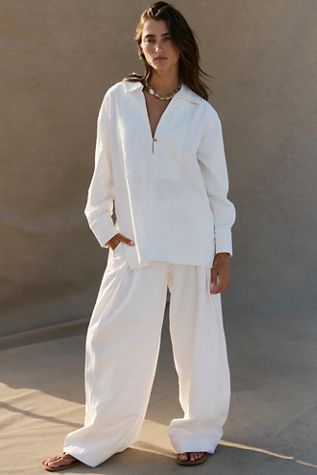 Sightseer Embroidered Linen Set | Free People