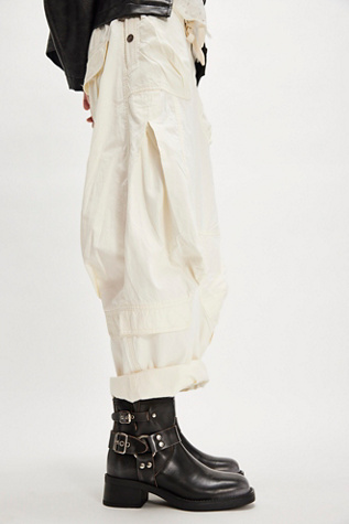 Zevil Moto Boots by Pavement at Free People in Black, Size: EU 37