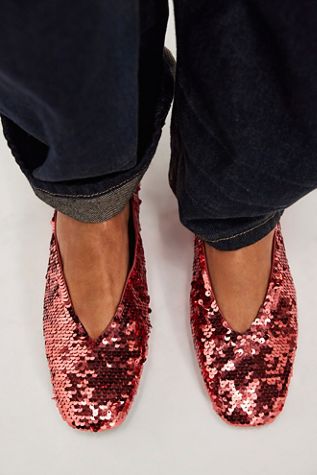 Ballerines pailletées de tous les jours