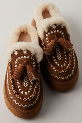 Nordic Shearling Slip-Ons
