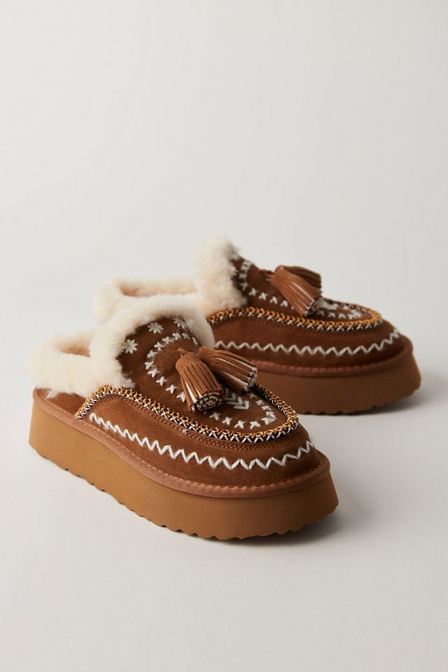 Nordic Shearling Slip-Ons #1