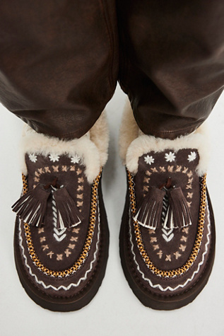 Nordic Shearling Slip-Ons