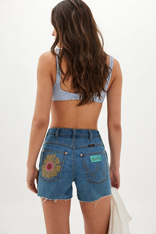 Wrangler X Lainey Wilson Embroidered Cowboy Shorts | Free People