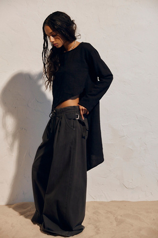 Alina Top by free-est at Free People in Black, Size: Medium