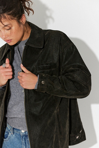 We The Free Sloane Vegan Suede Jacket