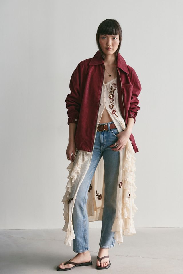 We The Free Sloane Vegan Suede Jacket #1