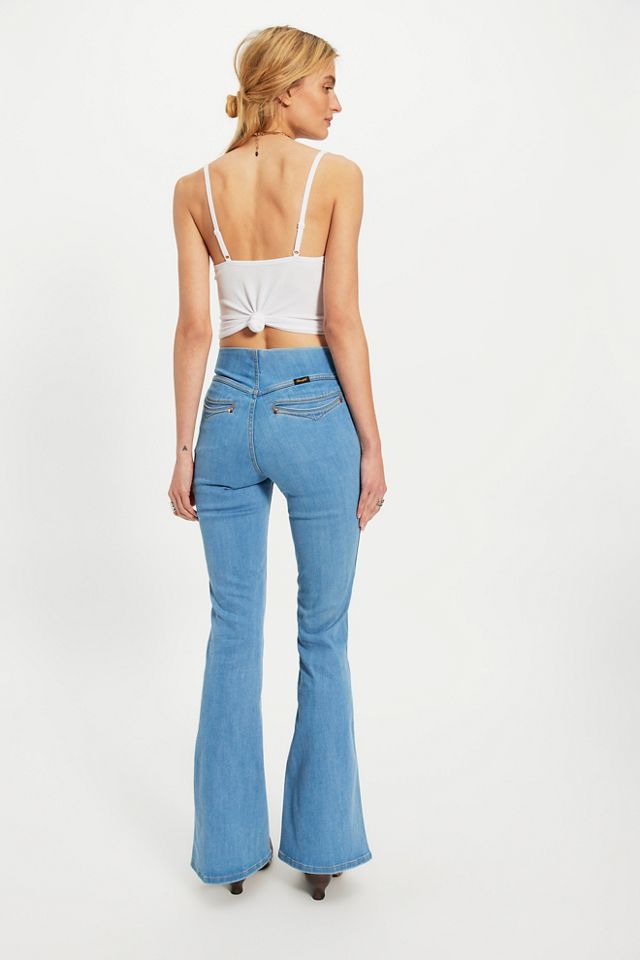 Wrangler X Lainey Wilson Pull-On Flare Jeans #1