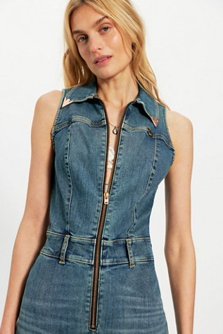 Wrangler X Lainey Wilson Denim Catsuit - thumbnail 4