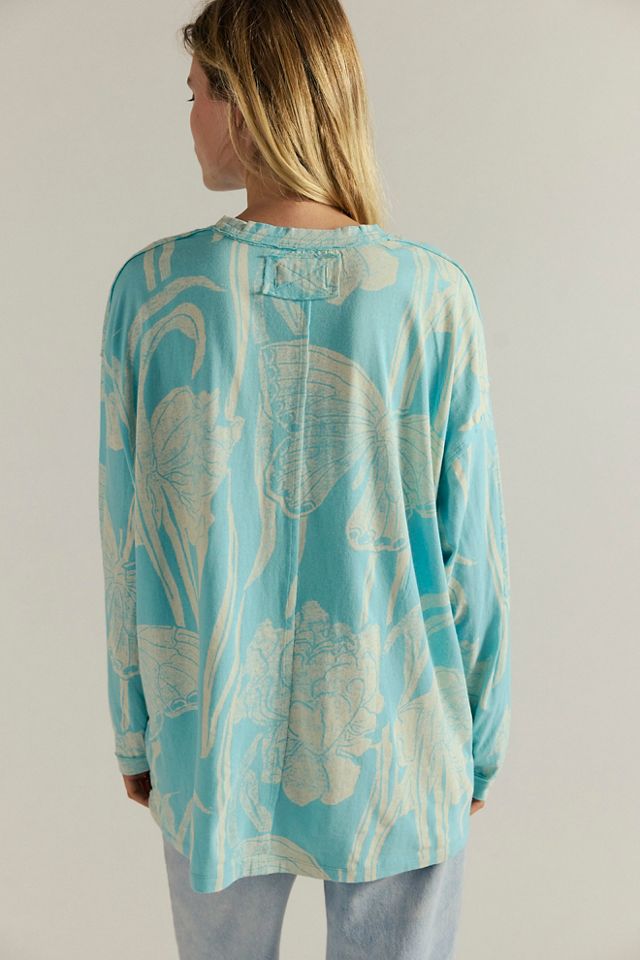 We The Free Ellen Printed Long-Sleeve Tee #1