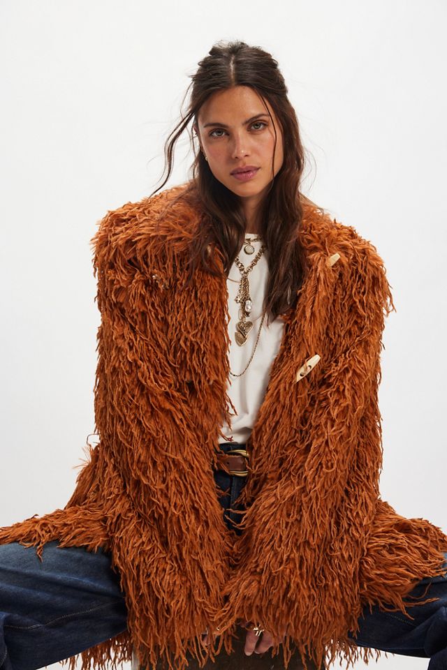 Veste en fausse fourrure Fluttering Heart #4