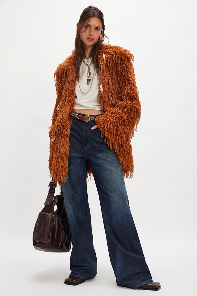 Veste en fausse fourrure Fluttering Heart #6