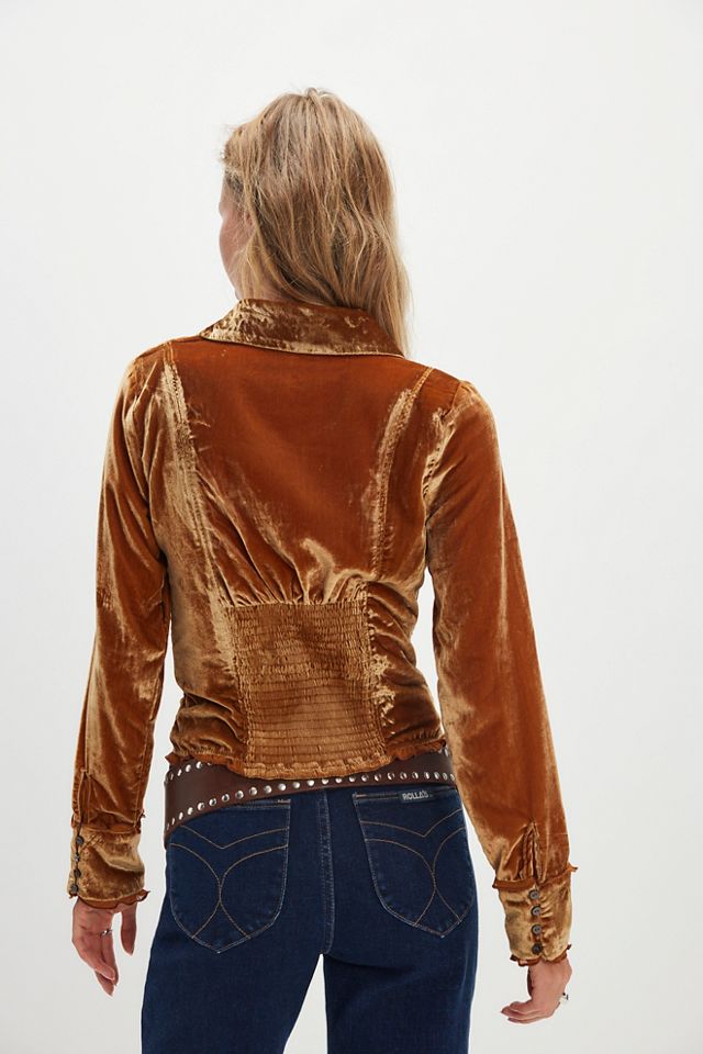Haut en velours So Julia #1