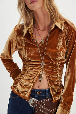 So Julia Velvet Top