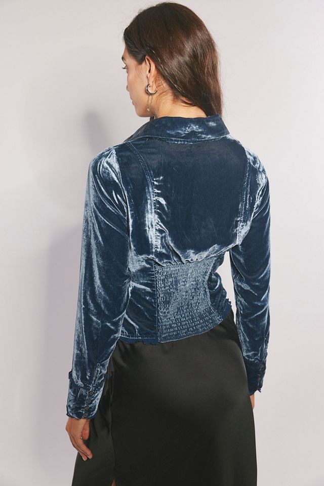 So Julia Velvet Top #1