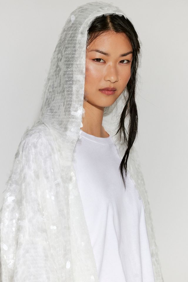 Norma Kamali Embellished Hooded Robe #2