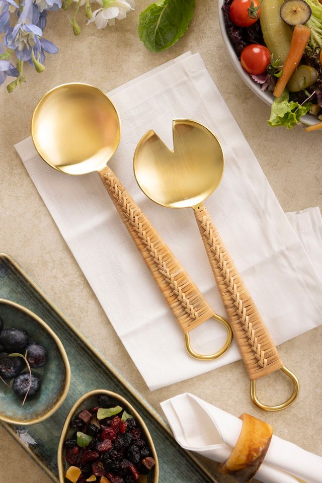 GAURI KOHLI Helsinki Salad Servers #1
