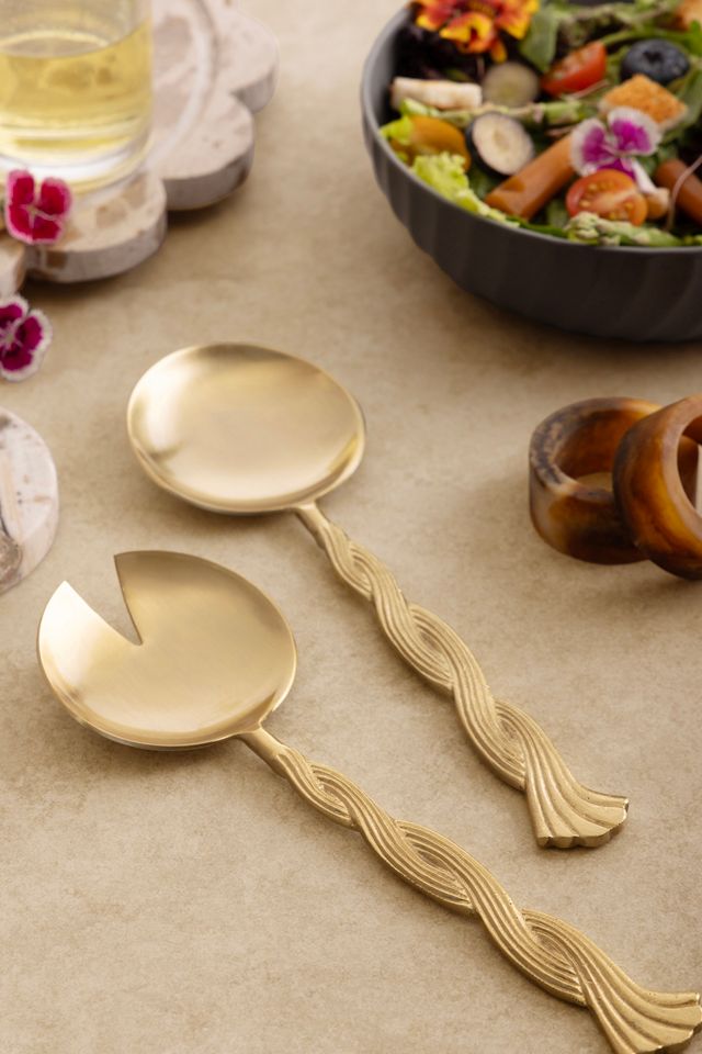 GAURI KOHLI Santiago Salad Servers #1