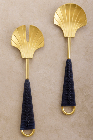 GAURI KOHLI Vitali Salad Servers - Thumbnail 2