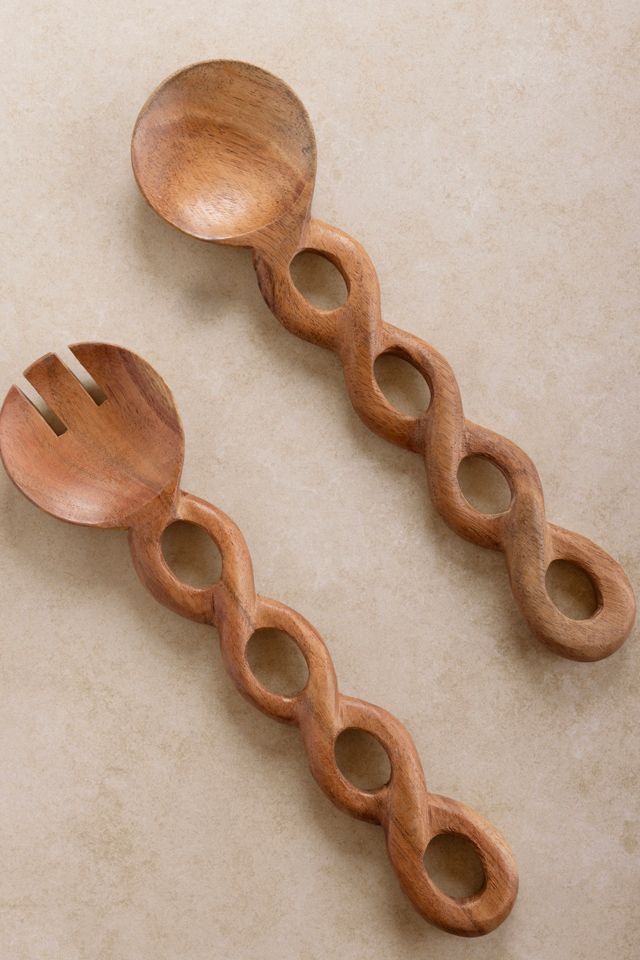 GAURI KOHLI Valencia Salad Servers #1