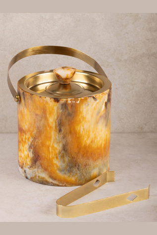 GAURI KOHLI Kampai Ice Bucket with Tongs