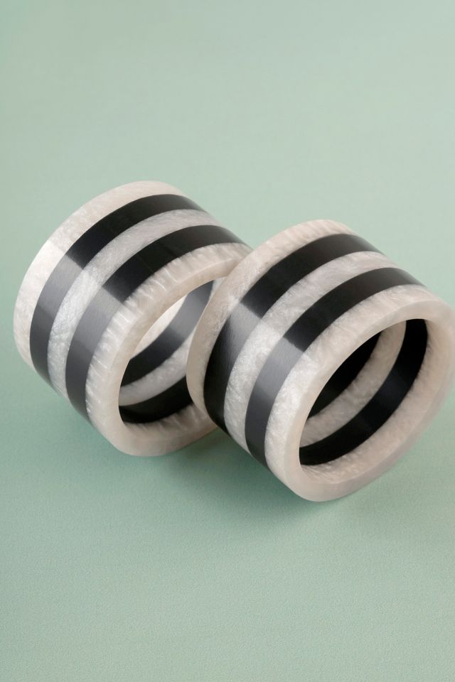 GAURI KOHLI Panama Napkin Rings #2