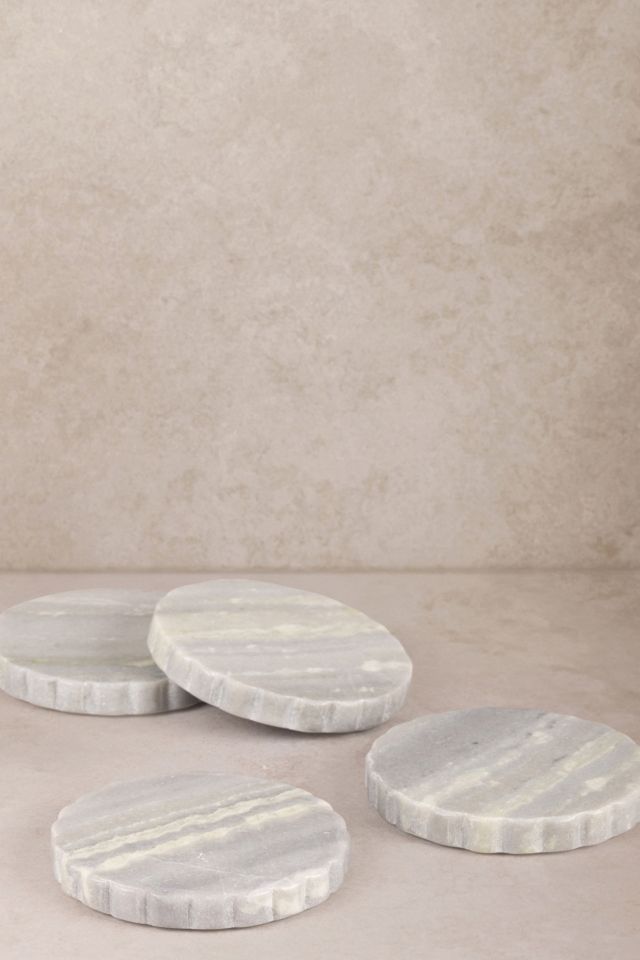 GAURI KOHLI Sierra Onyx Coasters #2