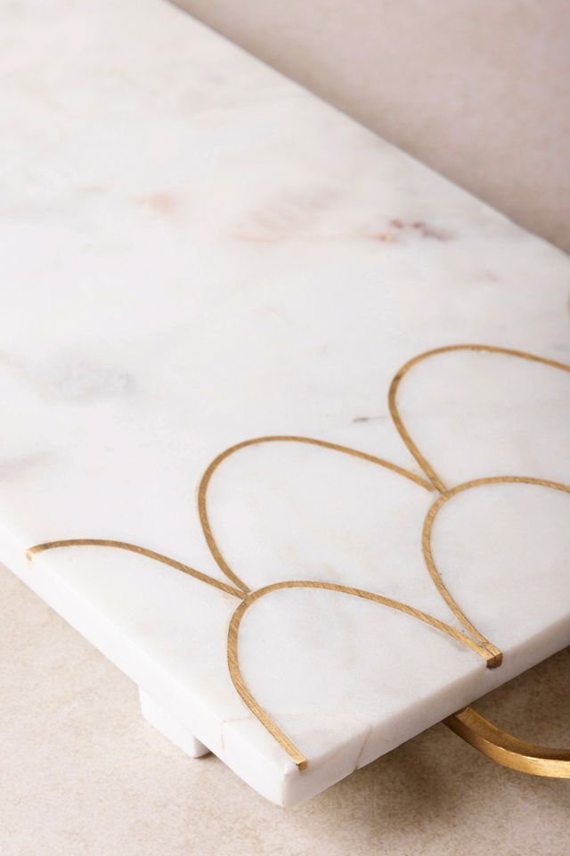 GAURI KOHLI San Miguel Marble Tray #3