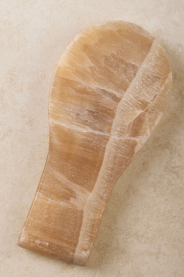 GAURI KOHLI Tunisia Onyx Spoon Rest #1