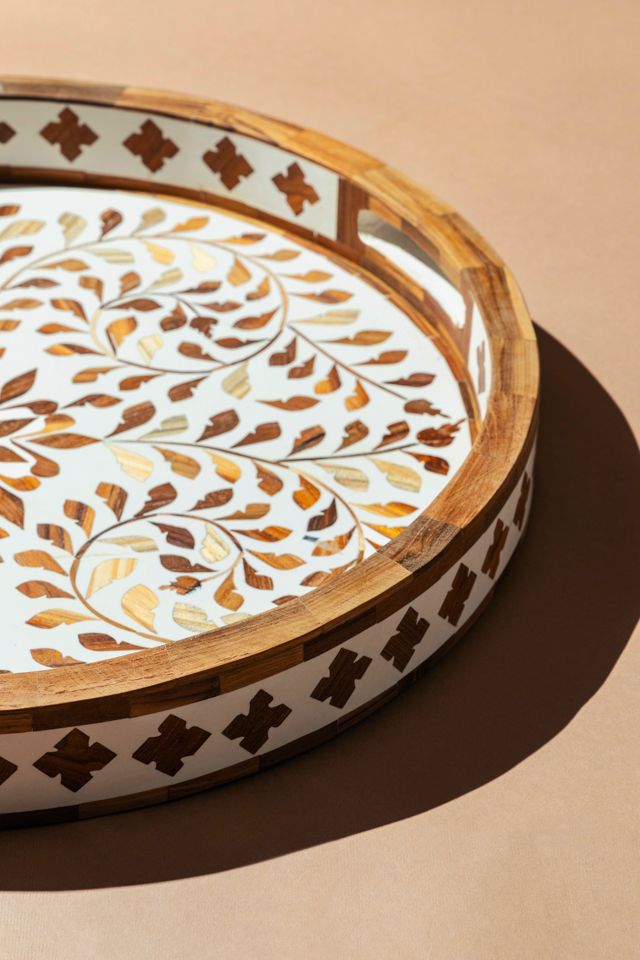 GAURI KOHLI Jodhpur Round Tray #2