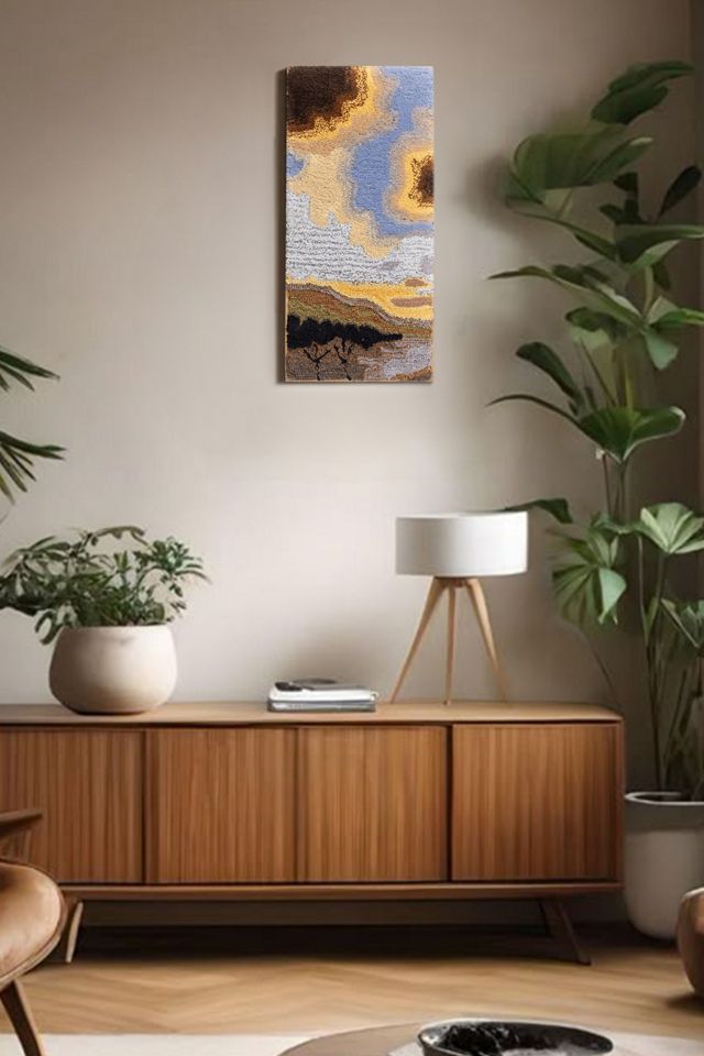 GAURI KOHLI Farida Tufted Wall Art #3