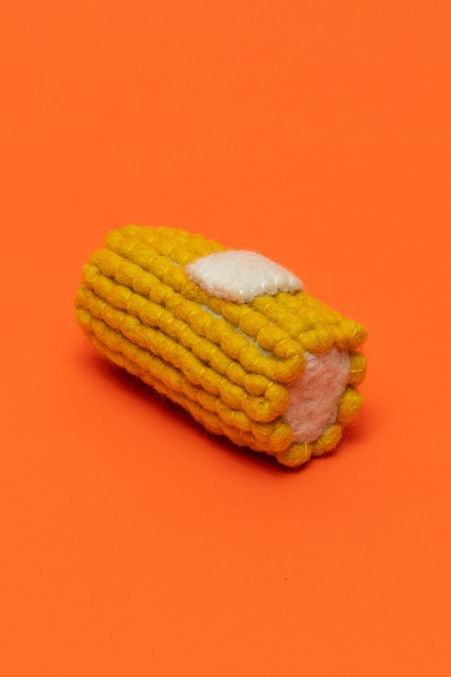 Ware of the Dog Wool Corn Dog Toy #1