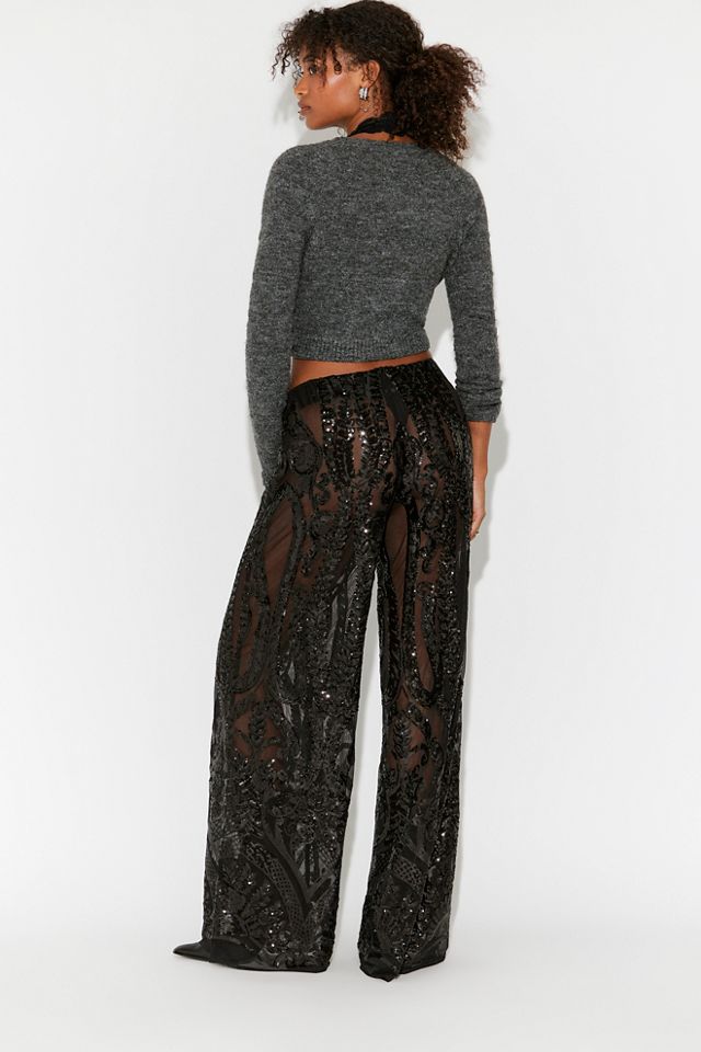 Norma Kamali Embellished Boyfriend Elephant Sweatpants #1