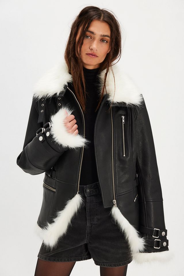 We The Free Overdrive Leather Jacket #1