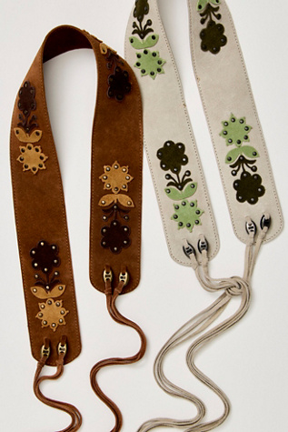 Ivy Wrap Belt by Free People in Tan