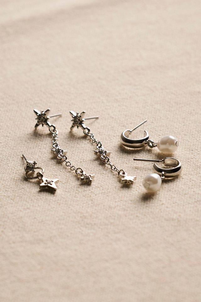 Ensemble de Boucles d'Oreilles Driftwood #1
