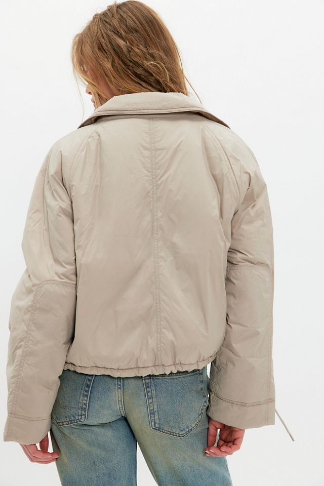 Closed Sportive Blouson Tie Jacket #1
